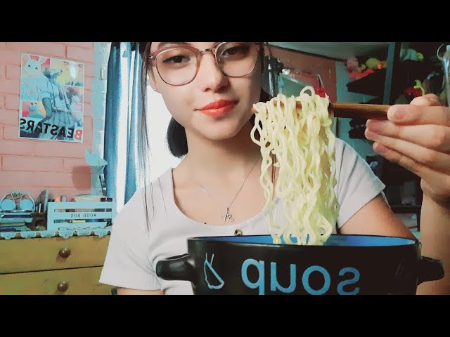 ASMR COMIENDO RAMEN (volví gente)