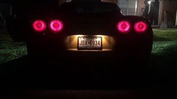 C6 zo6 with kooks headers, x pipe & stock mufflers