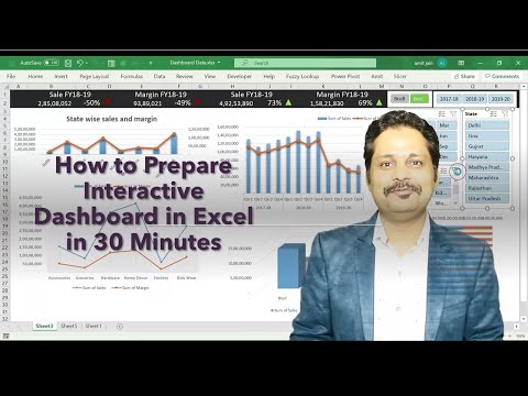 How to Prepare Interactive Dashboard in Excel
