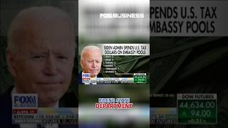 Biden admin authorized embassy pool renovations on taxpayer dime, report finds #shorts