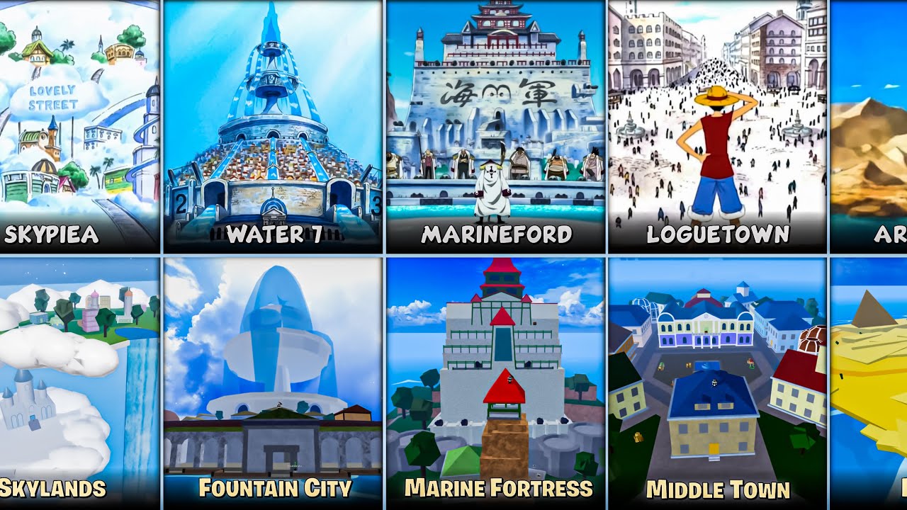 All One Piece Islands In Blox Fruits [2nd & 3rd Sea] 