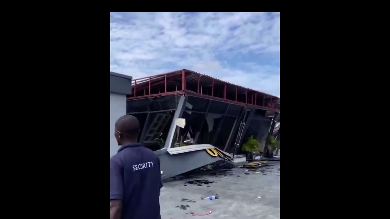 Lagos state government demolished popular celebrity Ola of Lagos Auto shop