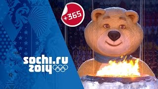 Видео: Церемония закрытия зимних Олимпийских игр в Сочи 2014 | # Sochi365