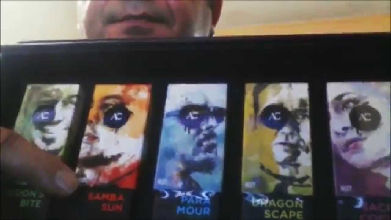 Artist Collection  NJOY  E-Liquids review Samba Sun PART 1