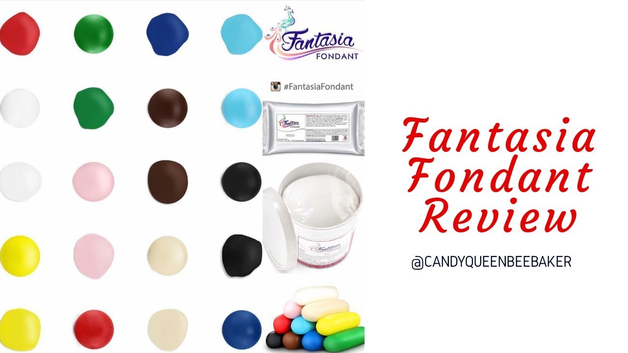I review fantasia fondant YouTube