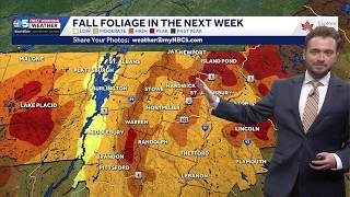 Details Peak foliage arrives in Vermont, New York as clouds linger Tuesday (9-29-26) Update
