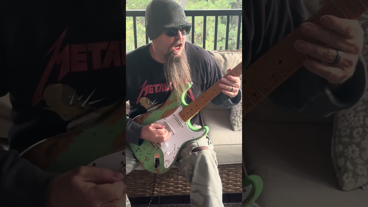 Metal in the Mountains&hellip;..seek and destroy!!!!!#metal #rock #guitar # music