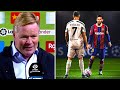 KOEMAN REACTs on MESSI vs RONALDO and BARCELONA - Juventus battles! Celta - Barcelona