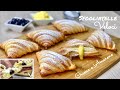 SFOGLIATELLE VELOCISSIME CREMA E AMARENE ricetta facile SFOGLIATELLE CREAM AND SOUR Cherries