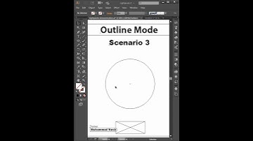 What is Outline Mode in Adobe Illustrator? 2/2