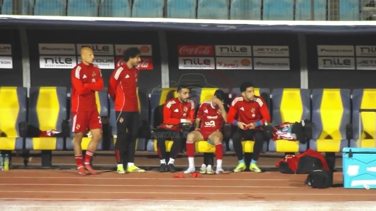 لم تعرض على الشاشات.. اتفرج على كواليس مباراة الاهلي والبنك الجزء الأول👌📸🦅❤️