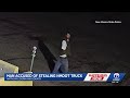 Search for man accused of stealing NMDOT truck in Anthony
