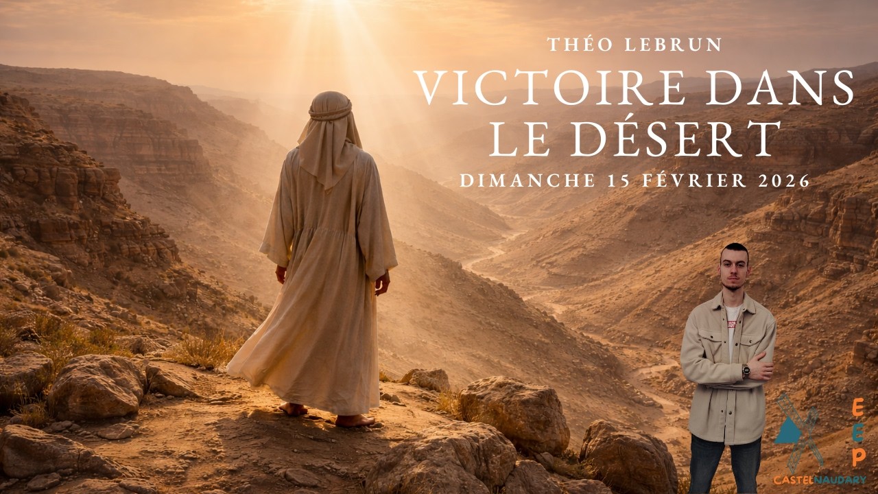 Comment VAINCRE dans le DÉSERT ? 🌵 (Sermon - Matthieu 4:1-11) | Théo Lebrun
