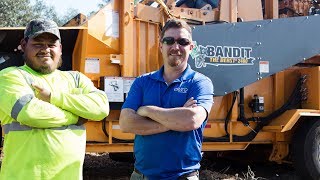 Behind the Machines: Bandit visits Enviro Tree Service (Bandit Beast 2460)