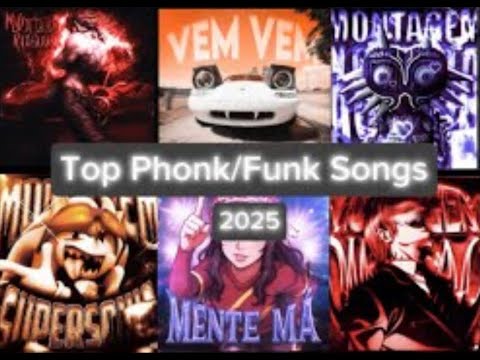 TOP 6 VIRAL PHONK FUNK 2025