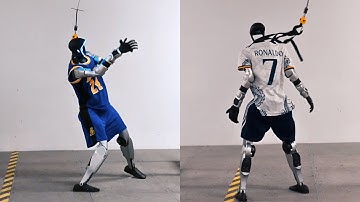 Watch Humanoid Robot Mimic Cristiano Ronaldo’s Leap & LeBron James Iconic Walk