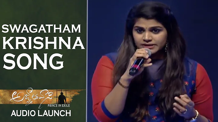 Singer Niranjana Ramanan Sings Swagatham Krishna S...