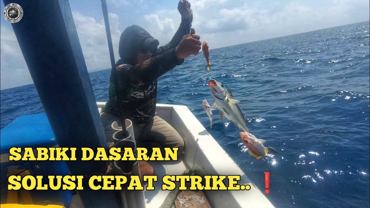 MANCING SABIKI DASARAN CARA CEPAT DAPAT IKAN