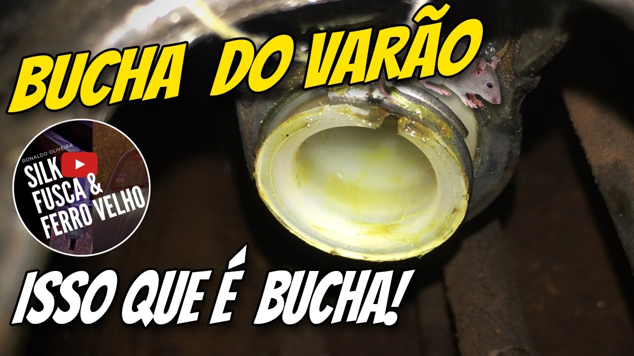 Trocando Bucha do Varão da Alavanca de Câmbio do Fusca [Passo a Passo] - 74/1500 Ocre Marajó