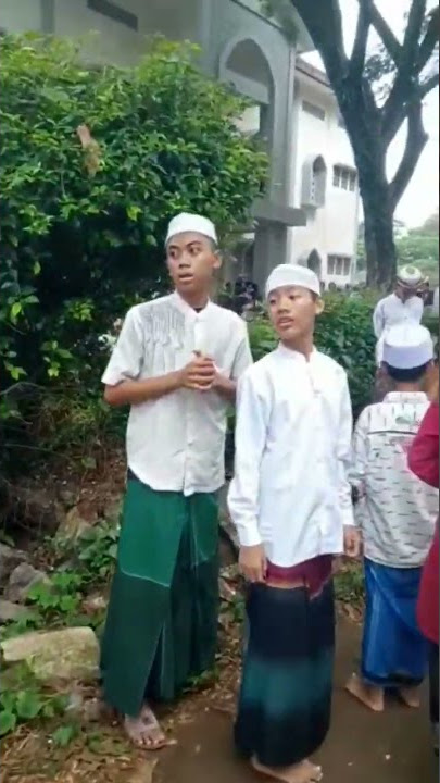 suasana saat penjengukan santri #ponpes Al Asyiriah Nurul Iman