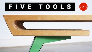 A DIY Coffee Table, Anybody Can Build - (6 tools, forgot to mention Router)