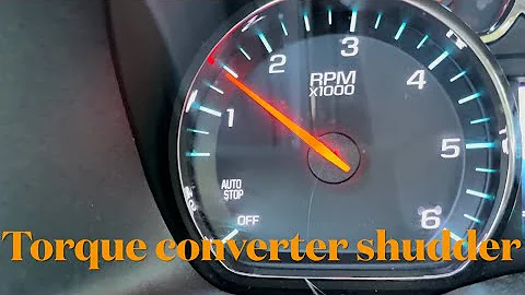 8 Speed Torque Converter Shudder... Fluid Exchange