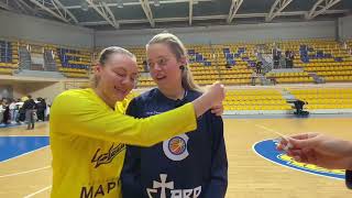 Екатерина Генадиева. Комментарии после матча в Вологде 🏀