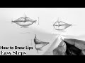 How to draw Lips for Beginners | Easy Tutorial