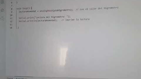 Tarea 3 Robotica Nivel 3 lectura de sensor de higrometro