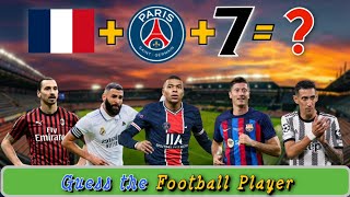 Guess the Footballer by Nationality +Club +Number |Football Quiz 2023