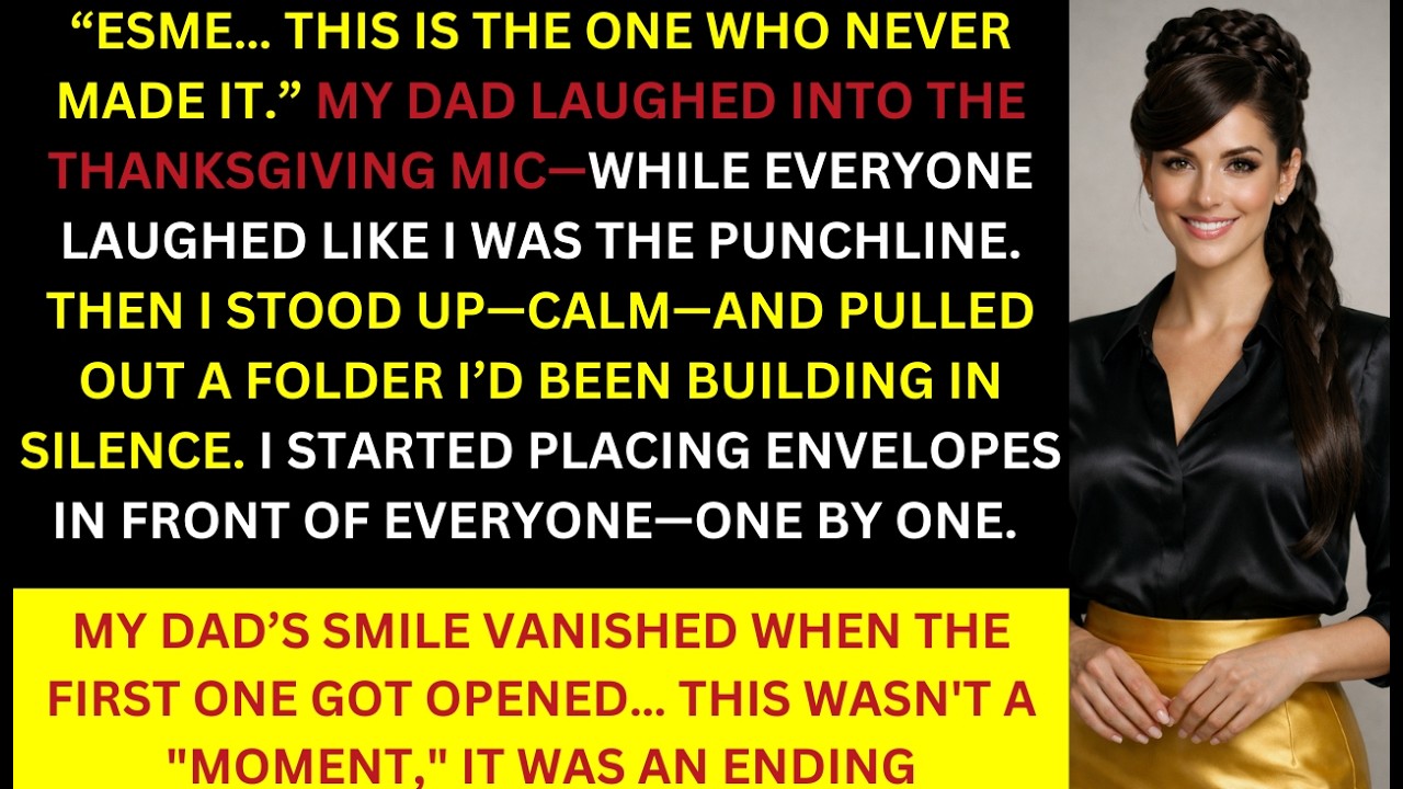 My Dad Introduced Me As: “The One Who Never Made It” at  Thanxgiving…So I Made My Exit Unforgettable