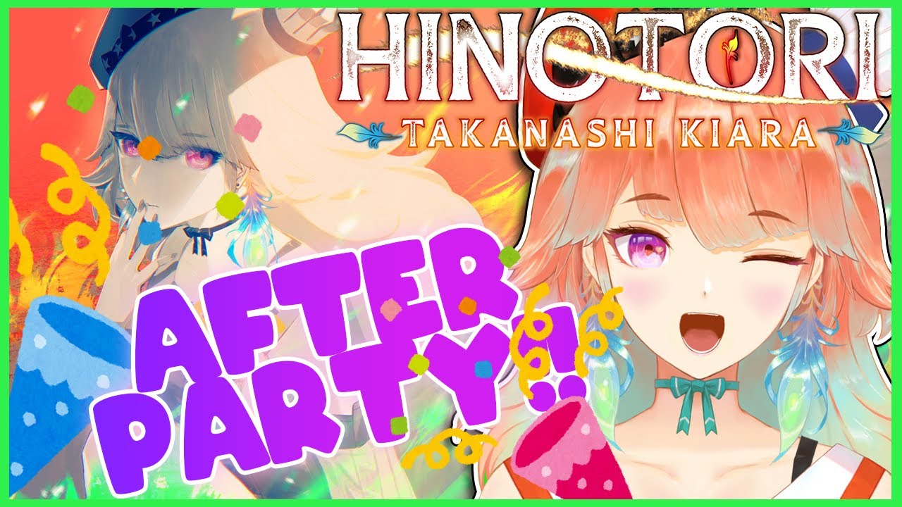 【AFTERPARTY】HINOTORI release, Voice Pack & THANKSGIVING!