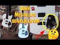 Membuat mesin las unik, bentuk gitar. DIY.