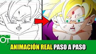 Animación 2D paso a paso en OpenToonz | Animando una escena de anime | #1