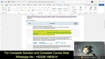 Exp22_Word_Ch03_CumulativeAssessment_Academics | Exp22 Word Ch03 CumulativeAssessment Academics