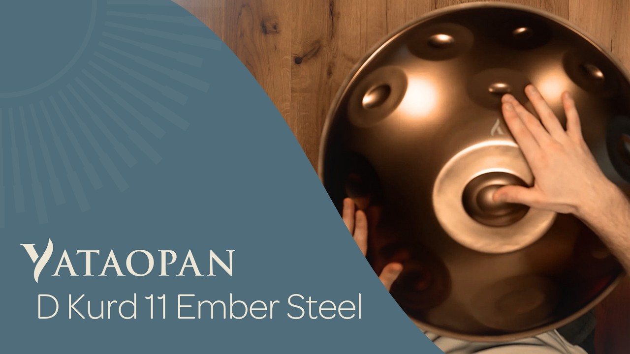 YataoPan D Kurd 11 Ember Steel | Yatao Handpan Shop
