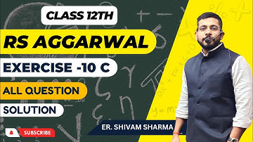 RS Aggarwal class 12 differentiation solution 10C
