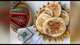 خبز العيد الكبير و المشاري بإمتياز  (الخبز العربي)  