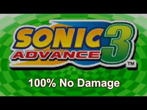 Sonic Advance 3 - 100% Full Game Walkthrough (No Damage)