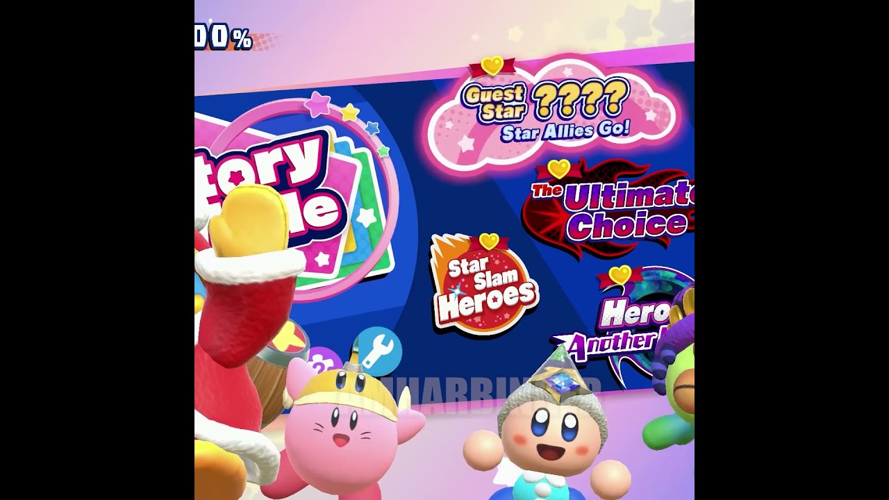 Самое скрытое и сложное достижение в Kirby Star Allies 