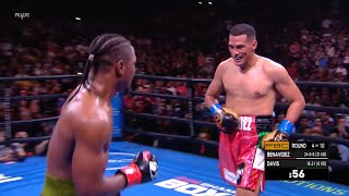 7th-round TKO//David Benavidez vs. Kyrone Davis//Highlights