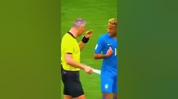 Neymar vs Referee🤬