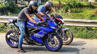 Download lagu R15 v3 BS6 Vs Pulsar Ns200 Race Top End R15 v3 BS6 Vs Pulsar Ns200 Race Top End
