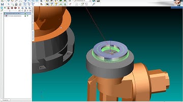 Torus machining by Kuka robot with rotary table