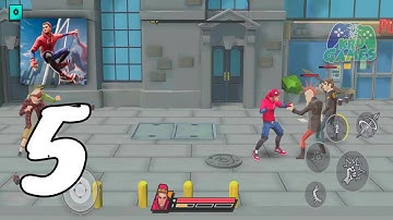 Spider Hero: Super Fighter Gameplay Walkthrough #5 (Android, IOS)