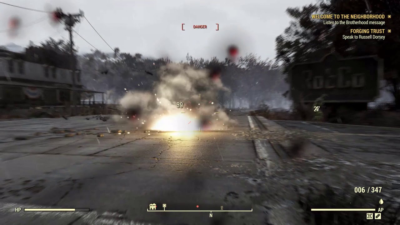 Two Shot AGL doing way more damage in VATS