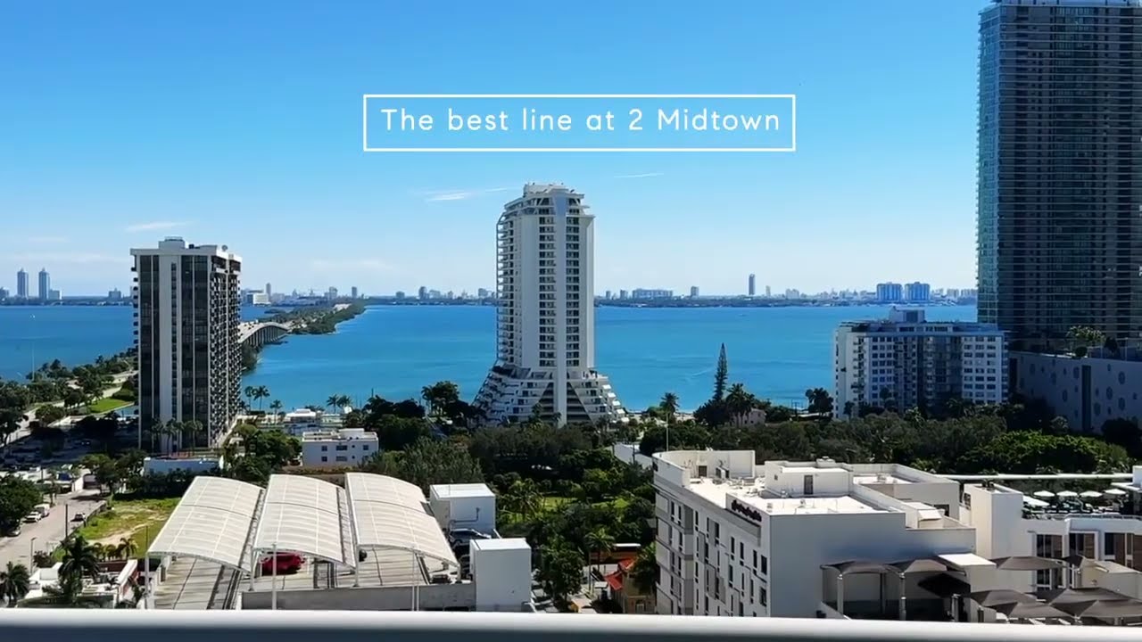 2Midtown H1601 Miami Design District life in the Best and Only 3 Bedroom Line at 2Midtown