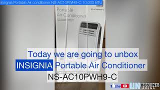 10,000 BTU Portable Air Conditioner by Insignia (Unboxing)