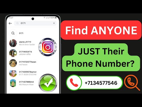 How To Find Someone On Instagram By Phone Number! [2025] | Find ANYONE