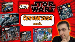 LEGO STAR WARS ČERVEN 2024, ADVENTNÍ KALENDÁŘ A NOVÝ IMPERIÁLNÍ SRPNOVÝ SET! CZ